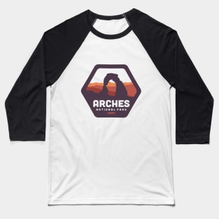 Arches National Park Design Baseball T-Shirt